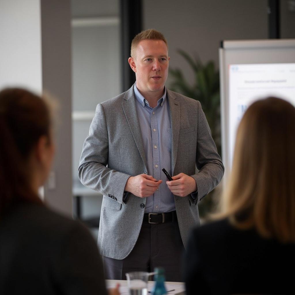 Richard Foster-Fletcher conducting a workshop