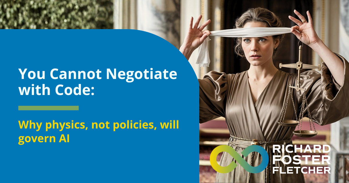 You Cannot Negotiate with Code: Why physics, not policies, will govern AI